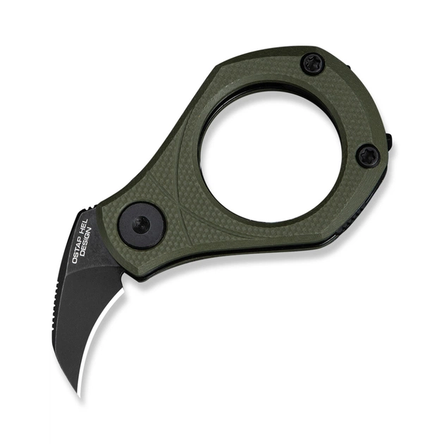 Нож Civivi Pyrus, Green G10, Black Stonewash (C23038-4) - изображение 1