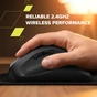 Мишка Canyon OnClick 17 Wireless Black (CNE-CMSW17B) - зменшене зображення 11