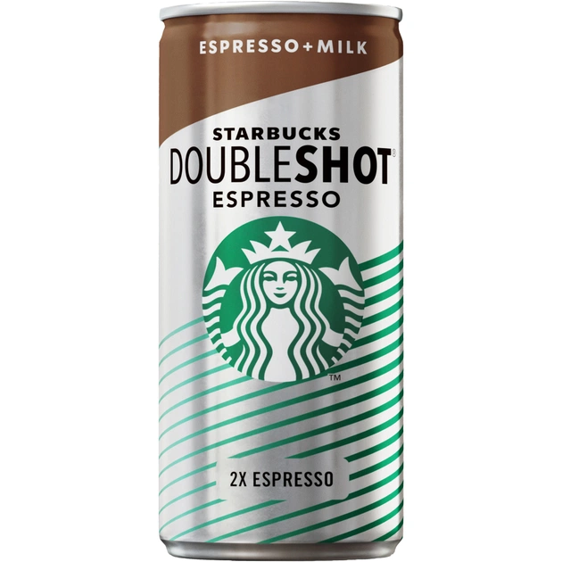 Холодна кава Starbucks Doubleshot Espresso 200 мл (5711953078019) - зображення 1