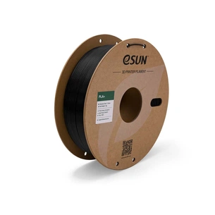 Пластик для 3D-принтера eSUN PLA+, 1.75мм, 1кг, black (25649) зображення 1