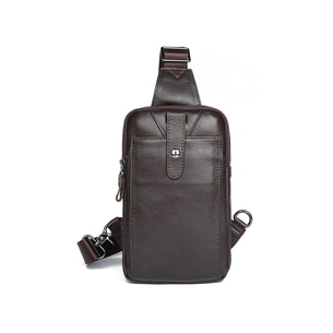 Сумка Vintage Шкіряна через плече Коричнева (14983) зображення 1