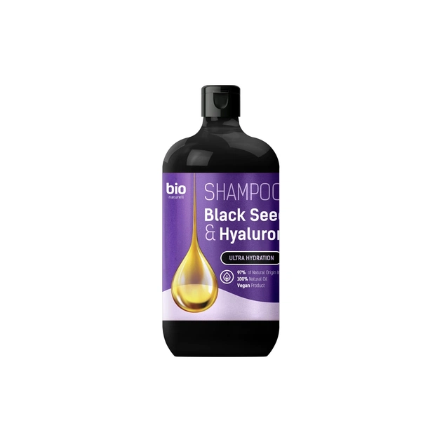 Шампунь Bio Naturell Black Seed Oil & Hyaluronic Acid 946 мл (4820168434075) - изображение 1