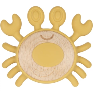 Прорізувач Canpol babies дерев'яно-силіконова Краб (80/306) изображение 1