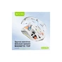 Мишка BAVIN G-K-992 RGB Wireless/Bluetooth White (G-K-992-WH) - зменшене зображення 4