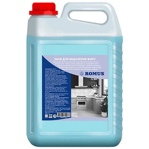 Рідина для чищення кухні Romus для видалення жиру 5 л (4820137762122) зображення 1