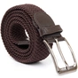 Ремінь Vintage Текстильний чоловічий Коричневий (20523) - зменшене зображення 2
