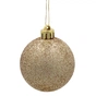 Ялинкова іграшка Chomik пластикові кульки 20 шт, 5 см, золотисті (5900779893801_2) - зменшене зображення 5