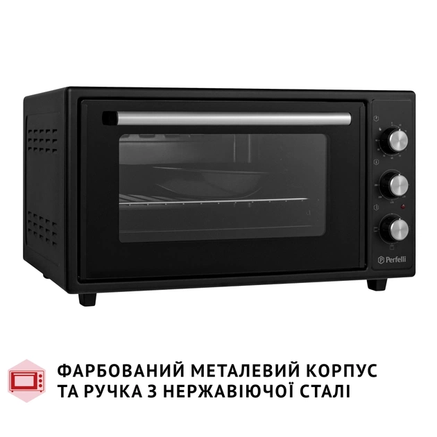 Електропіч Perfelli CLASSIC 48 BLACK - picture 4