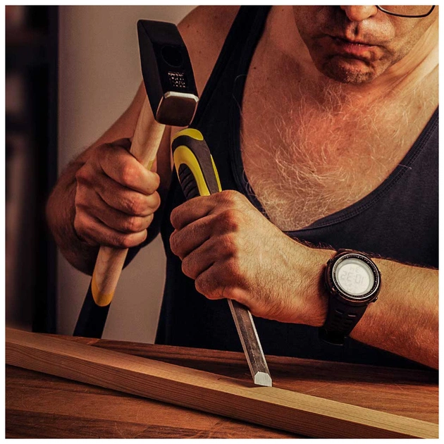 Молоток Sigma 1000г слюсарна дерев'яна ручка (дуб) (4316401) - picture 9