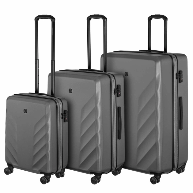 Набір валіз Wenger Motion 3 в 1 (S+M+L), сірі (612711) - зображення 5