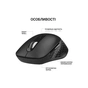 Мишка OfficePro M230B Silent Click Wireless/Bluetooth Black - зменшене зображення 6