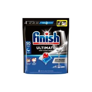 Таблетки для посудомийних машин Finish Ultimate All in 1 50 шт. (5908252002894) зображення 1