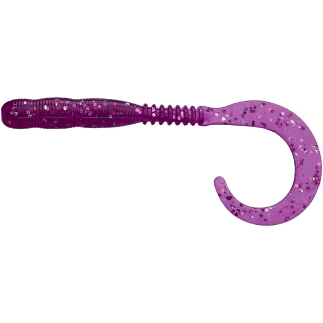 Силікон рибальський Reins Curly Curly 4" 428 Purple Dynamite (15 шт/уп.) (1552.10.00) - изображение 1