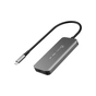 Концентратор J5create USB-C 5-in-1 2xUSB 3.2 10Gbps + 2xUSB-C 10Gbps PD 100W + HDMI 8K gray (JCH453-N) - зменшене зображення 2