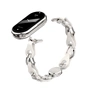 Ремінець до фітнес браслета Armorstandart Chain Wristband для Xiaomi Smart Band 10/9/8 Silver (ARM86889) - зменшене зображення 2