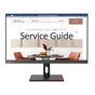 Монiтор Lenovo 23.8" ThinkVision S24i-30 (63DEKAT3UA) IPS Black 100Hz - уменьшенное изображение 1