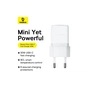 Зарядное устройство Baseus USB-C PD20W white (P10111602213-00) - уменьшенное изображение 9