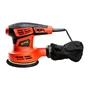 Шліфувальна машина GTM OS125/280, 125мм, 280Вт, 6000-12000об/хв. (OS125/280) - зменшене зображення 2