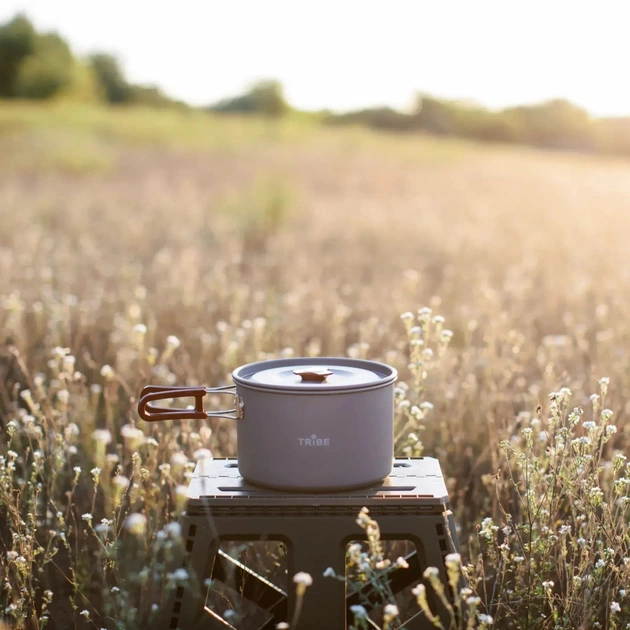 Котел туристичний Tribe Pot 3 л Alu алюмінієвий grey (T-FH-0015-grey) - picture 10