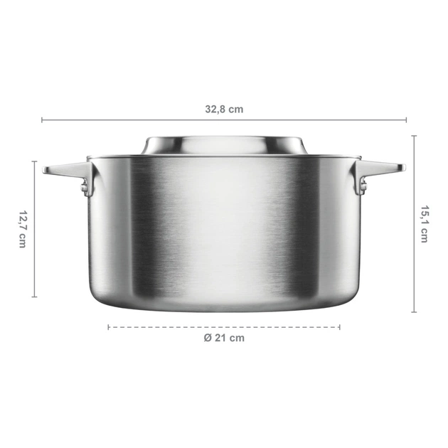 Каструля Fiskars Norden без покриття 5 л (1067640) - picture 7