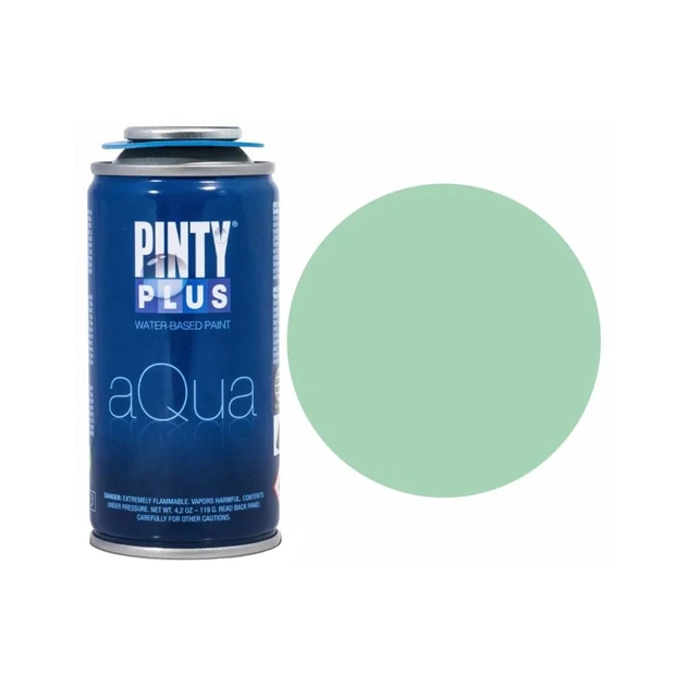 Фарба-аерозоль Pintyplus на водній основі Aqua, Зелене яблуко, 150 мл (8429576250008) - изображение 1