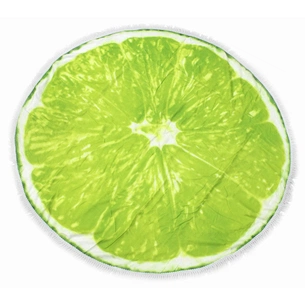Рушник MirSon пляжний №5067 Summer Time Lime 150x150 см (2200003947755) зображення 1