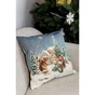 Наволочка Прованс гобеленова Блакитне сяйво 45х45см Білочка (4823093450189) - уменьшенное изображение 2