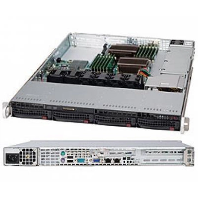 Корпус до сервера Supermicro CSE-815TQ-600WB - изображение 1