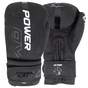 Боксерские перчатки PowerPlay 3024 Ultra Mat Chorno-Bili 12 untsiy (PP_3024_12oz_Bl/White) - уменьшенное изображение 1