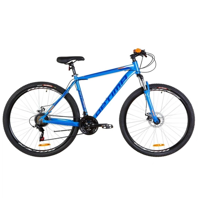Велосипед Optimabikes 29" MOTION AM DD рама-20" 2019 синьо-помаранчевий (OPS-OP-29-070) - изображение 1