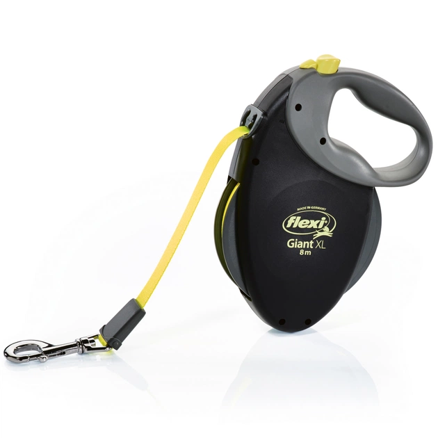 Повідець для собак Flexi Giant Neon XL 8 м (чорний) (4000498030004) - изображение 1