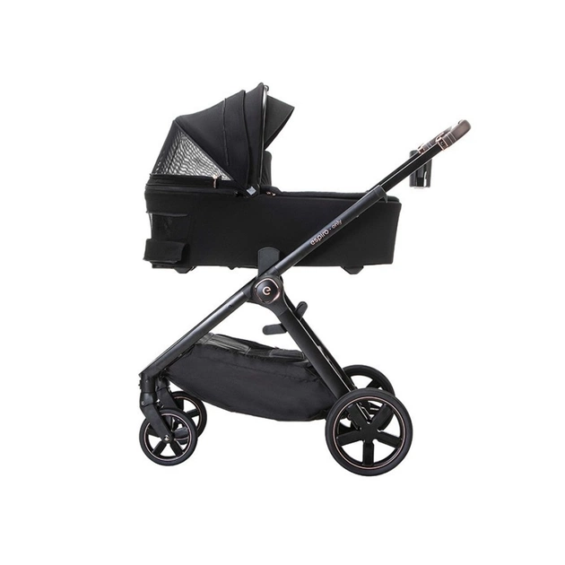 Коляска Espiro 2 в 1 Only 510 Stylish Black (колеса GEL) (5905683801928) - изображение 6