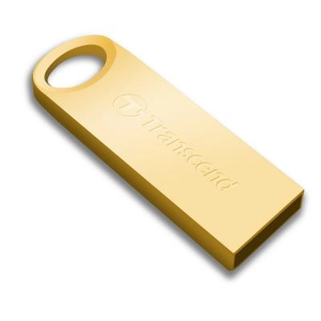 USB флеш накопичувач Transcend JetFlash 520, Gold Plating (TS64GJF520G) - зображення 1