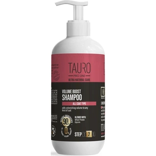 Шампунь для тварин Tauro Pro Line Ultra Natural Care Volume Boost 400 мл (TPL63582) зображення 1