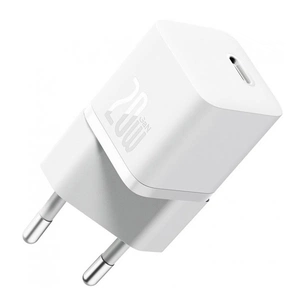 Зарядний пристрій Baseus GaN5 Fast Charger USB-C 20W white (CCGN050102) зображення 1