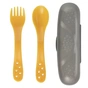 Набір дитячого посуду Canpol babies столові прибори в футлярі - жовтий (74/019_yel) - preview 1