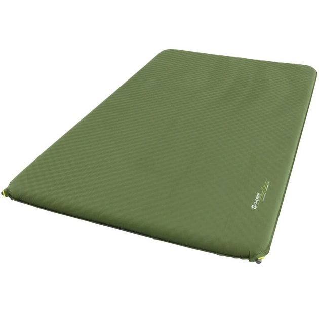 Туристичний килимок Outwell Self-inflating Mat Dreamcatcher Double 7.5 cm Green (928848) - зображення 1