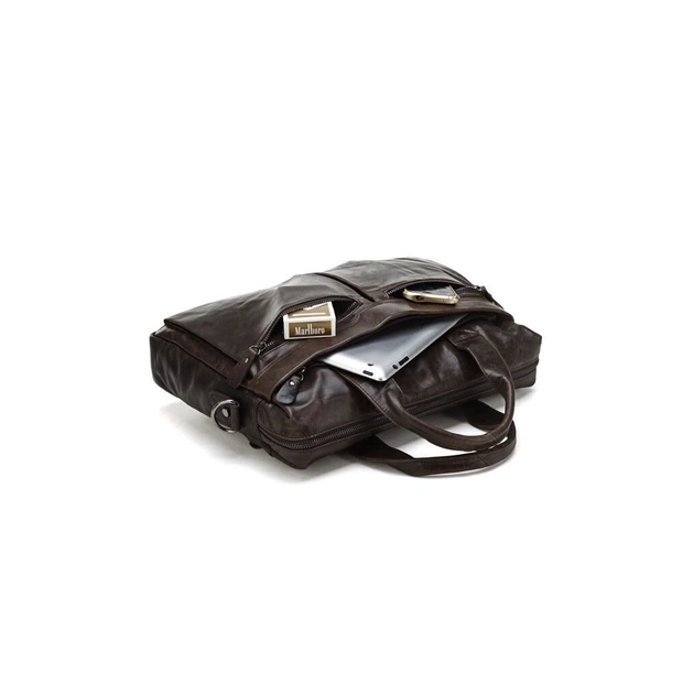 Сумка Vintage Коричнева (14088) - зображення 8