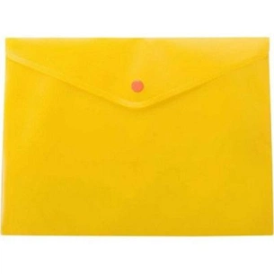 Папка - конверт Buromax А5, with a button, yellow (BM.3936-11) зображення 1