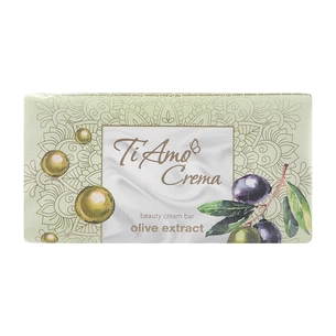 Тверде мило Ti Amo Crema з екстрактом оливки 125 г (4820195507520) зображення 1
