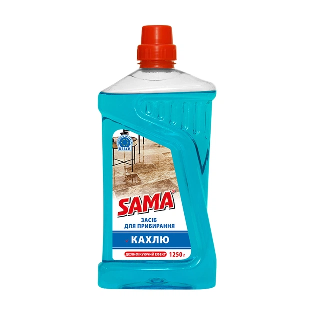 Средство для мытья пола Sama Для кафеля 1250 г (4820270631041) - изображение 1