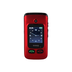 Мобільний телефон Sigma Comfort 50 Shell Duo Type-C Red Black (4827798212516) зображення 1