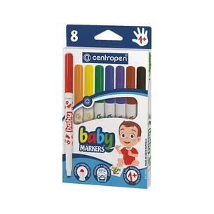 Фломастеры Centropen Baby, 8 шт (8660/08) изображение 1