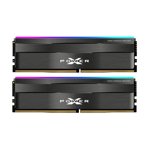 Модуль пам'яті для комп'ютера DDR4 16GB (2x8GB) 3200 MHz XPOWER Zenith RGB Silicon Power (SP016GXLZU320BDD) - изображение 1