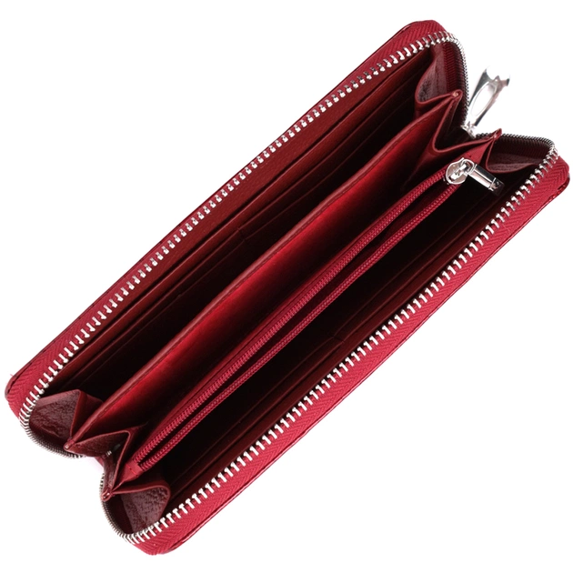 Кошелек ST Leather Из натуральной кожи Красный (22677) - изображение 6