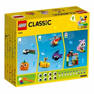 Конструктор LEGO Classic Кубики та очі 451 деталь (11003) зображення 1