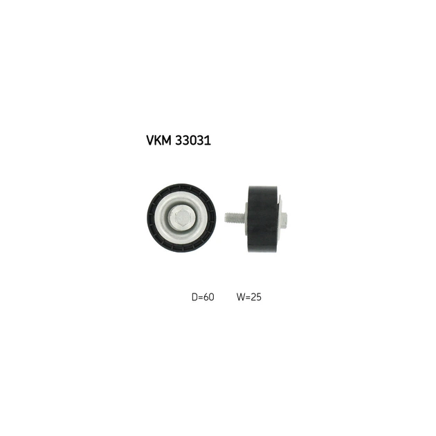 Ролик натяжителя ремня SKF VKM 33031 - изображение 1