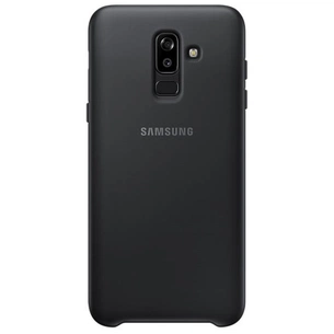 Чохол до мобільного телефона Samsung J8 2018/EF-PJ810CBEGRU - Dual Layer Cover (Black) (EF-PJ810CBEGRU) зображення 1