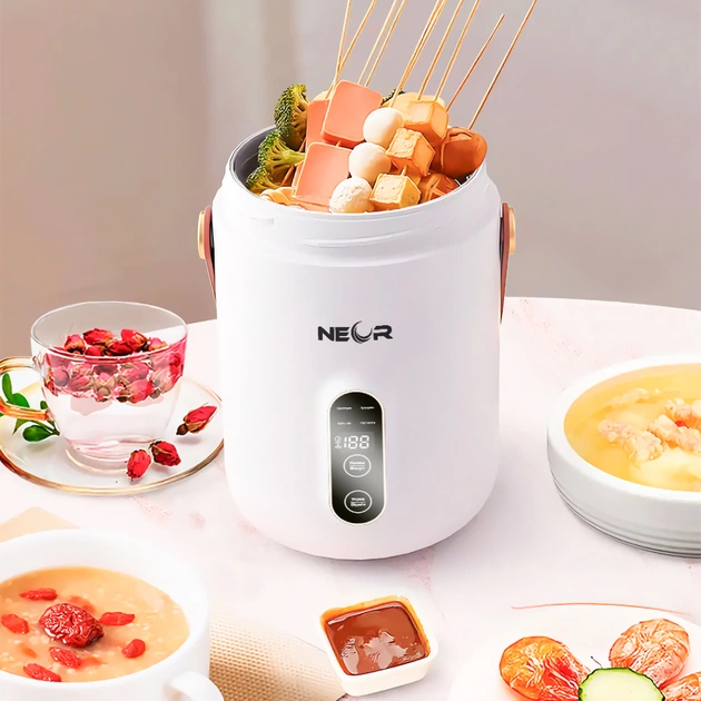 Ланч-бокс Neor для підігріву та приготування їжі 0,6 л (HEAT 06L50 WT) - picture 11