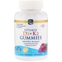 Вітамін Nordic Naturals Жувальні вітаміни D3 + K2, Гранат, Vitamin D3 K2 Gummies, 60 (NOR-31160) - зменшене зображення 1